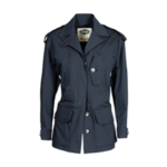 GIACCA "Portelle - Camplin" IN TESSUTO  BLU