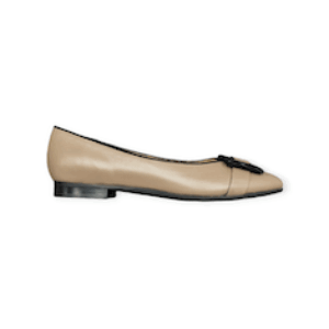 BALLERINE “Voltan” IN VITELLO TORTORA 10 mm
