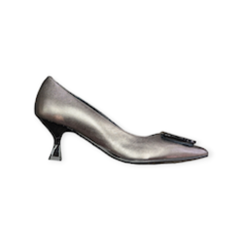 DE’COLLETE’ “Joni” IN VITELLO ACCIAIO 50 mm