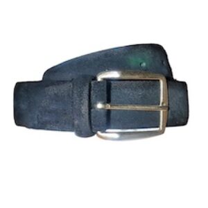 CINTURE “AlbertoLuti” IN SUEDE BLU