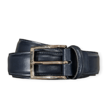 CINTURE “AlbertoLuti” IN PELLE BLU
