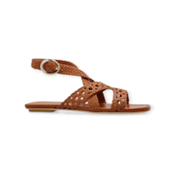 SANDALI “Thea Sandals- Stuart Weitzman ” IN PELLE CUOIO 10 mm