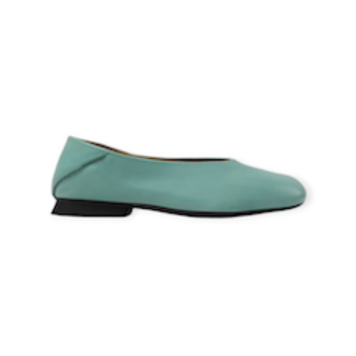 BALLERINE “Casi Myra – Camper” IN VITELLO VERDE 10 mm