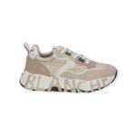 SCARPE STRINGATE “Sneakers Club105 - Voile Blanche” IN IN SUEDE E PELLE BEIGE/CUOIO 40 mm