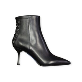 STIVALETTI “Loriblu” IN PELLE NERO 80 mm