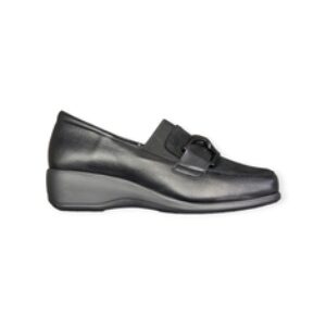 Mocassini in Camoscio Nero – Comfort Class