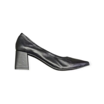 DECOLLETE’ “Comfort Class” IN PELLE NERO 50 mm