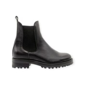 STIVALETTI “Chelsea – Duccio del Duca” IN PELLE NERO 30 mm