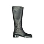 STIVALI "Fuego - Sergio Rossi" IN PELLE NERO 25 mm