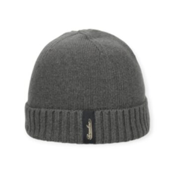 CAPPELLO ”Berretto City Beanie – Borsalino” IN ECO-CASHMERE GRIGIO