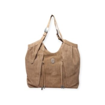BORSA “Fiona – Ash” IN CAMOSCIO CUOIO