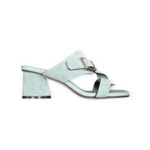 Mules Camoscio Verde – Donnarì