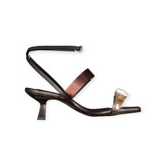 Infradito con Strass Cacao – Donnarì