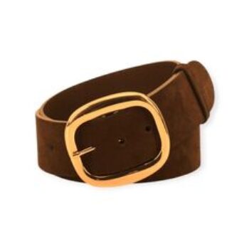 Cintura in suede Marrone – Abro