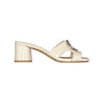 Mules in vernice Beige – LBM