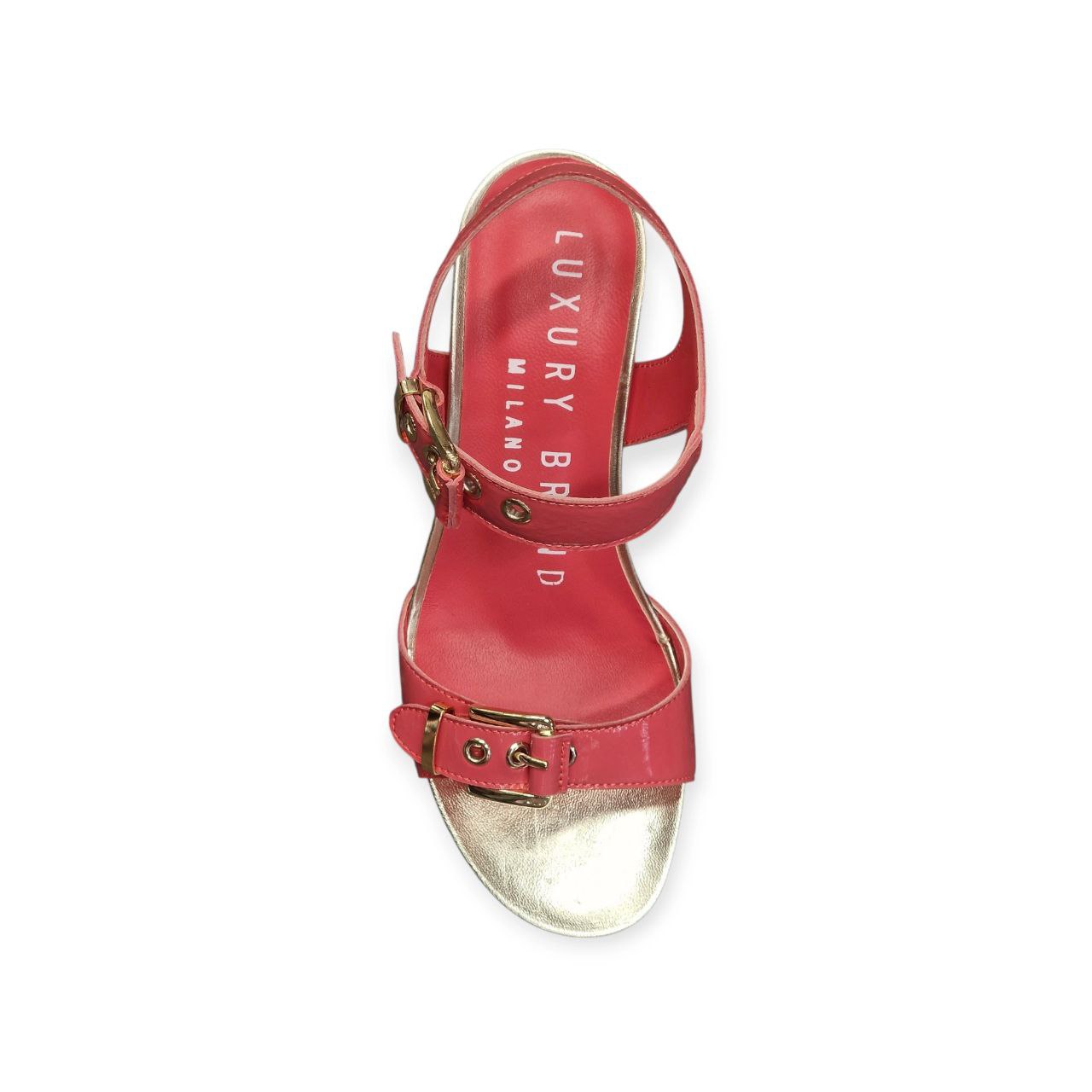 Sandali Vernice Corallo – LBM - immagine 4