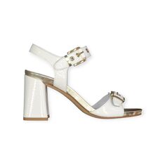 Sandali Vernice Bianco – LBM