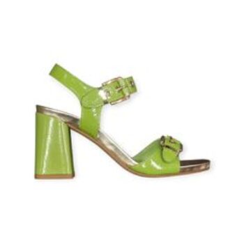 Sandali Vernice Verde – LBM