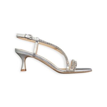 Sandali Strass Argento – Chantal