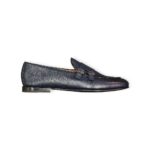 Mocassini Doppia Fibbia Blu – Barrett