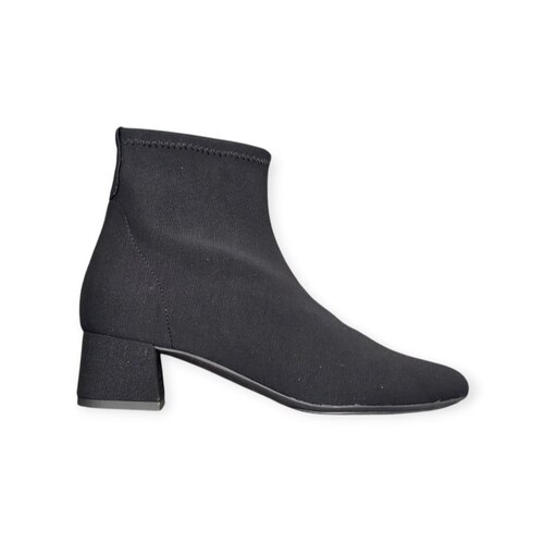 Stivaletti Tessuto Nero – Barminton