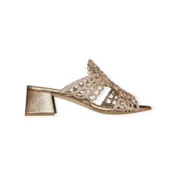 Mules Intrecciati Bronzo – Marian