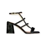 Sandali in Camoscio Nero - Silvia Rossini