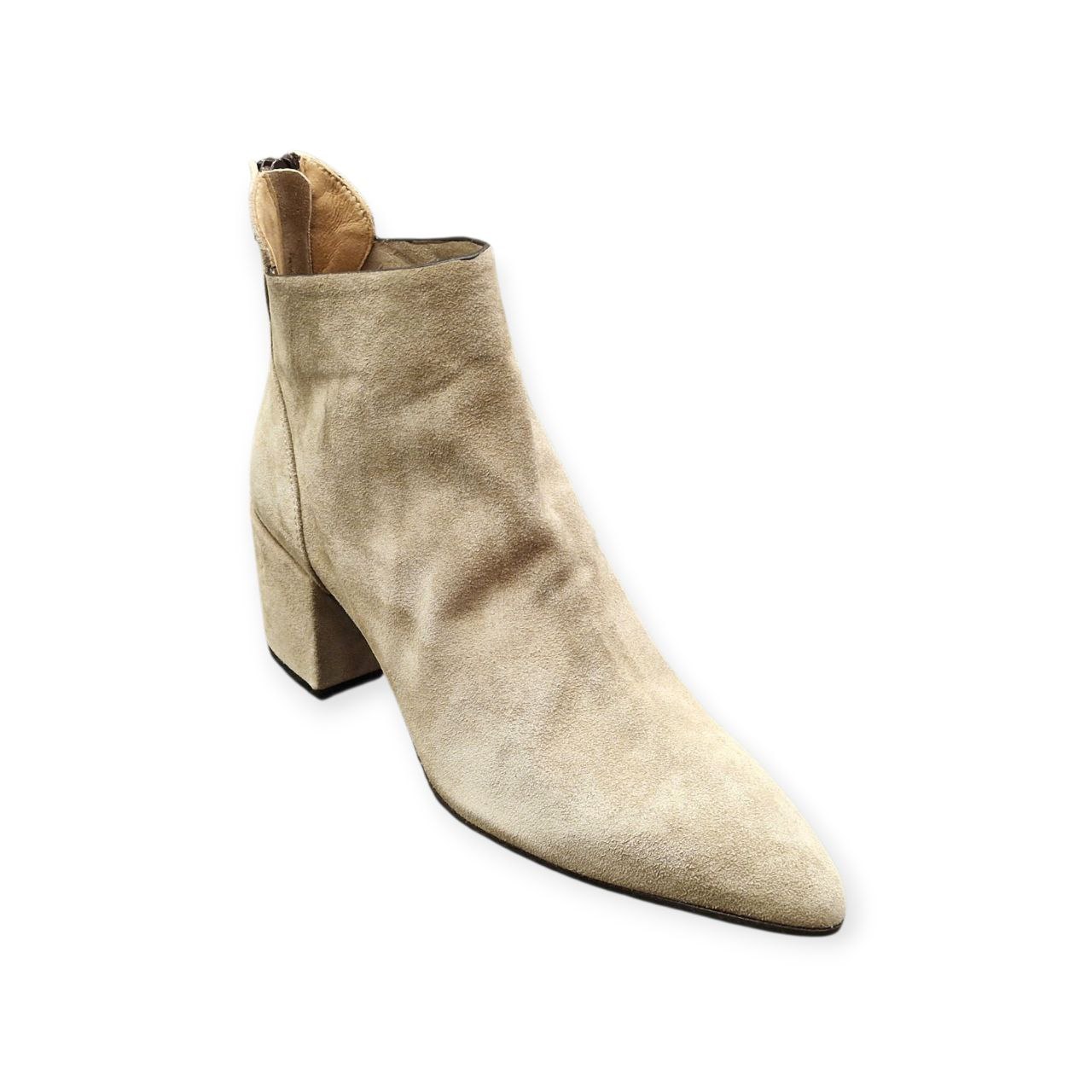 Stivaletti in Camoscio Beige – UAU - immagine 3