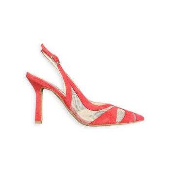 Slingback in Rete Rosso – Walter Violet