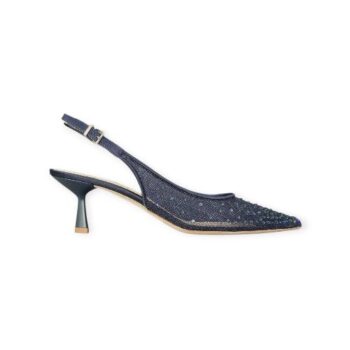 Slingback in Rete Blu – Chantal