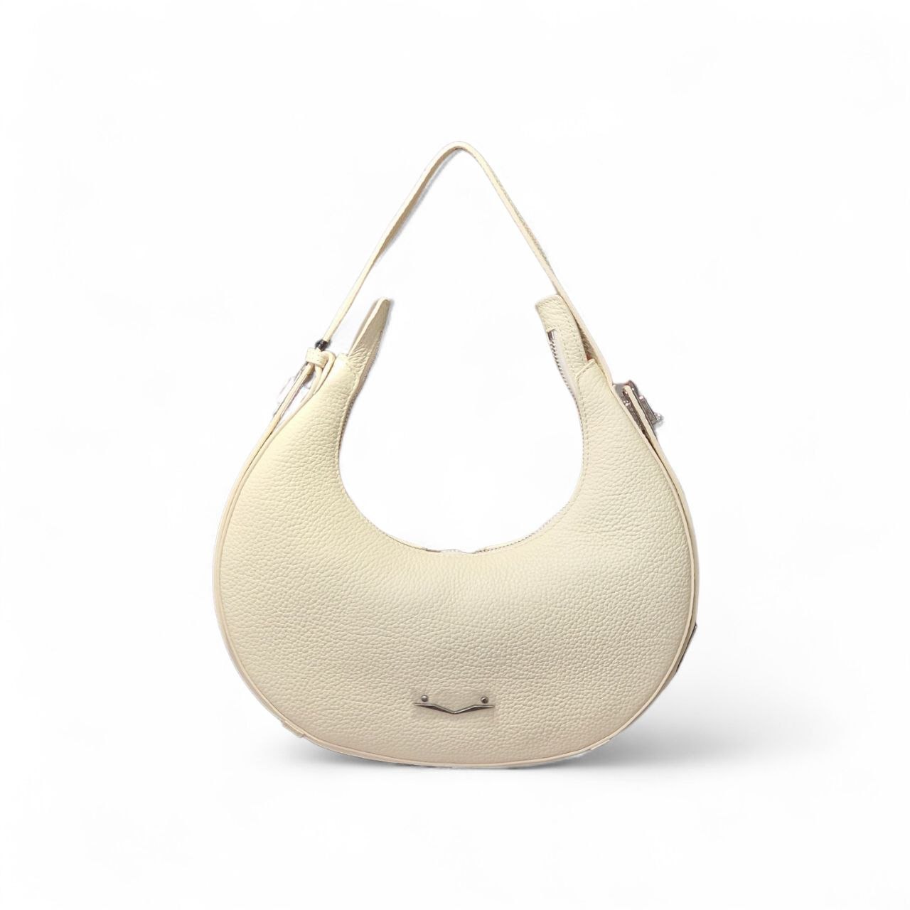 Borsa Ibiza in Pelle Beige - Voile Blanche - immagine 2