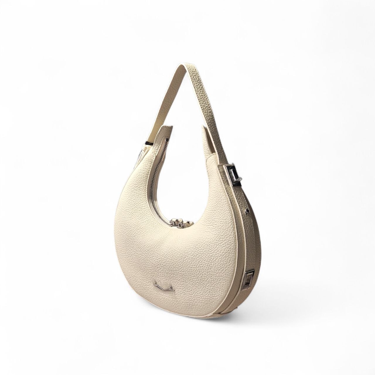 Borsa Ibiza in Pelle Beige - Voile Blanche - immagine 6