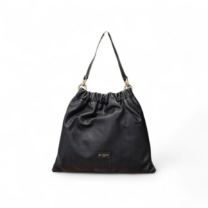 Borsa Shopping Braid in Pelle Nero – Almala
