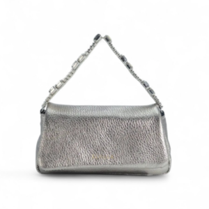 Pochette Mia Wedding in Pelle Laminata Antracite – Almala