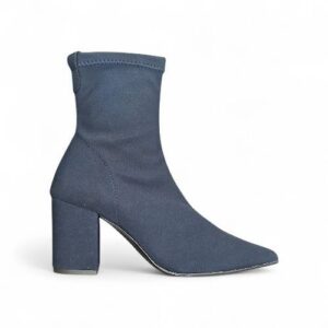 Stivaletti in Tessuto Blu – Barminton