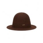 Cloche Angelina in Eco-Cashmere Marrone - Borsalino