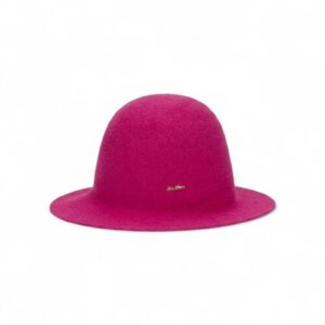 Cloche Angelina in Eco-Cashmere Fuxia – Borsalino