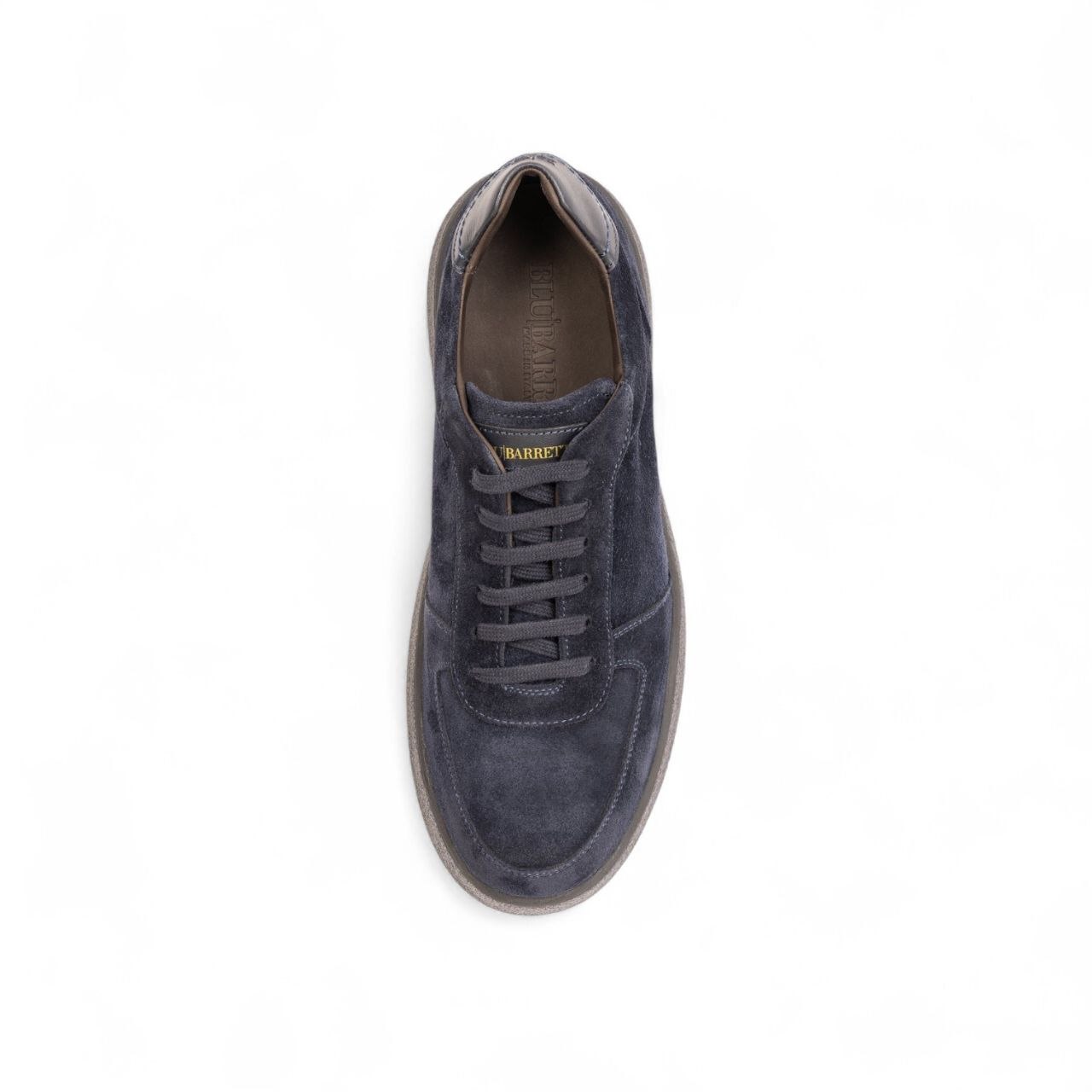 Sneakers in Camoscio Blu - Barrett - immagine 4