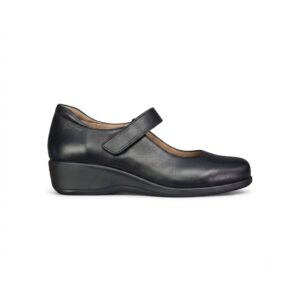 Décolleté Mary Jane in Pelle Nero – Comfort Class