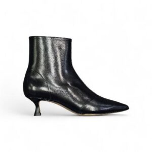 Stivaletti Naomi in Pelle Nero – Mara Bini
