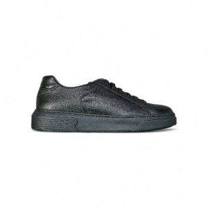 Sneakers in Pelle Nero – Fratelli Rossetti