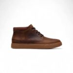 Lydford Mid in Pelle Marrone - Clarks