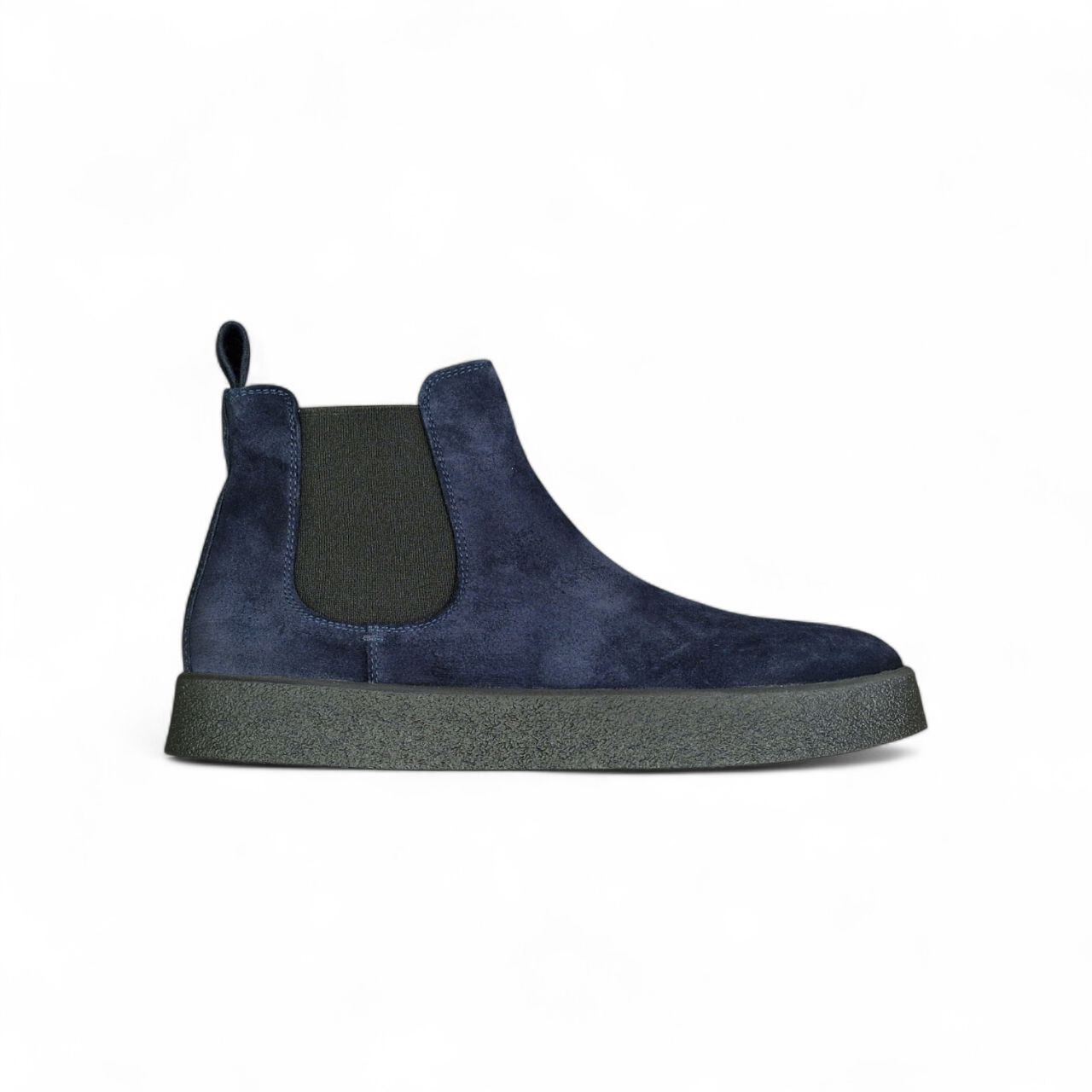 Stivaletti Chelsea in Camoscio Blu - Barrett - immagine 2
