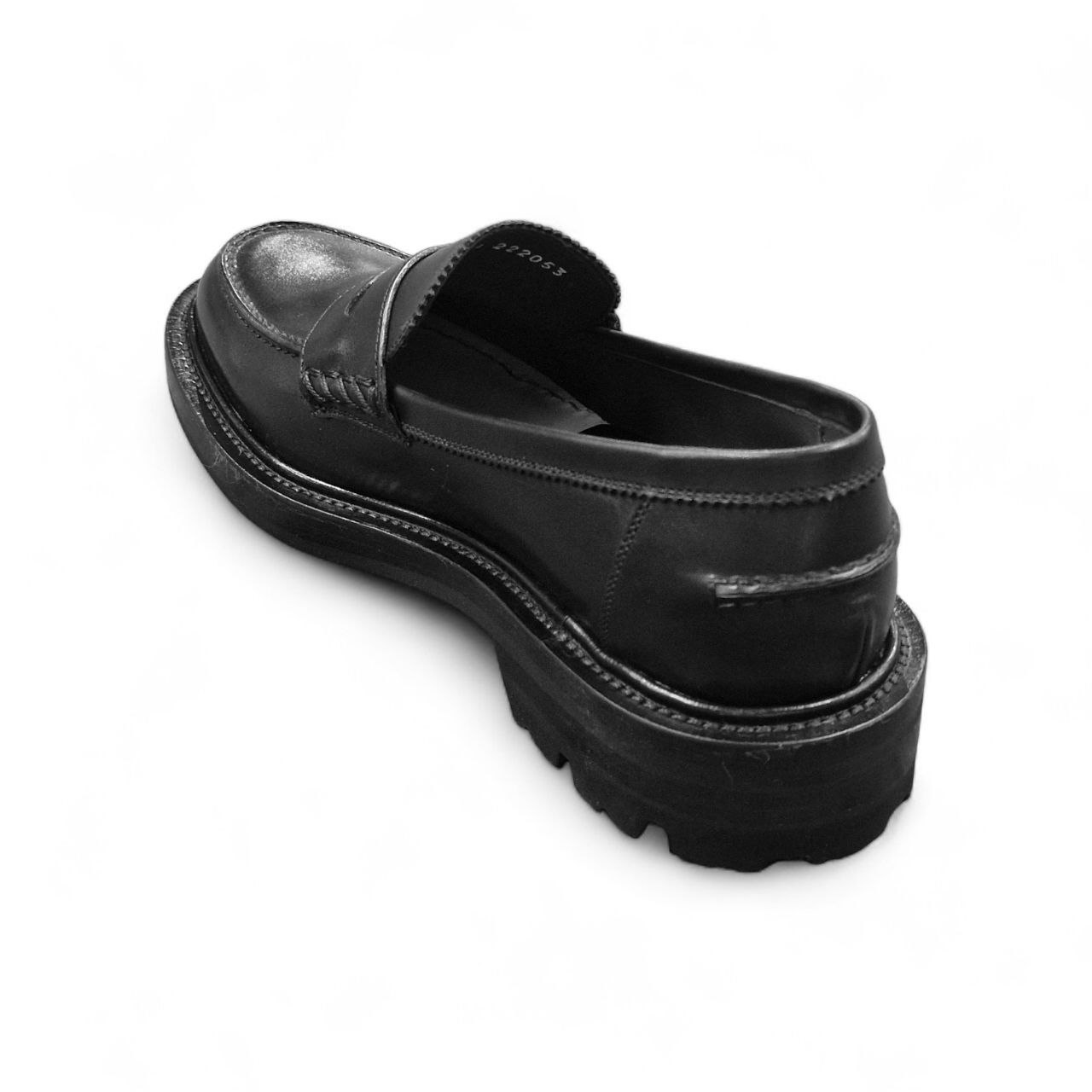 Mocassini Chunky in Pelle Nero - Barrett - immagine 5