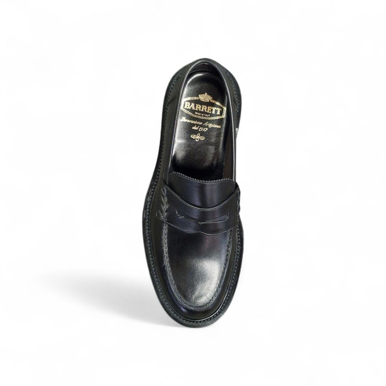 Mocassini Chunky in Pelle Nero - Barrett - immagine 4