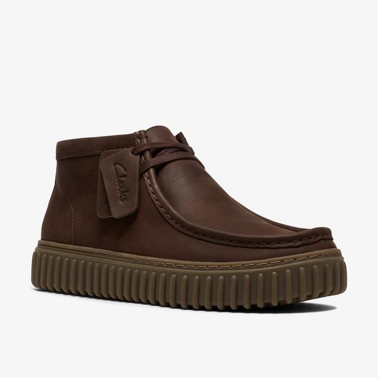 Torhill Hi in Pelle Marrone - Clarks - immagine 3