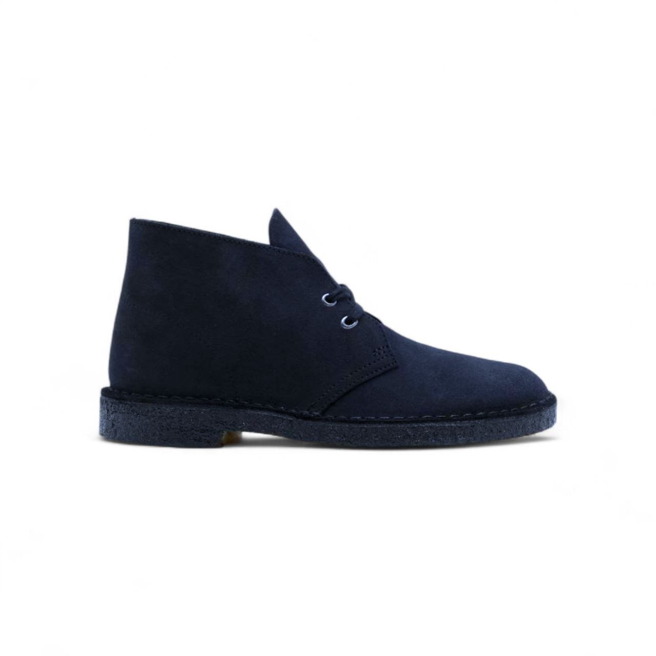 Polacchine Desert Boot in Suede Blu Ink - Clarks - immagine 2