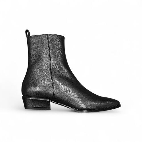 Stivaletti Camperos in Pelle Nero - Marian