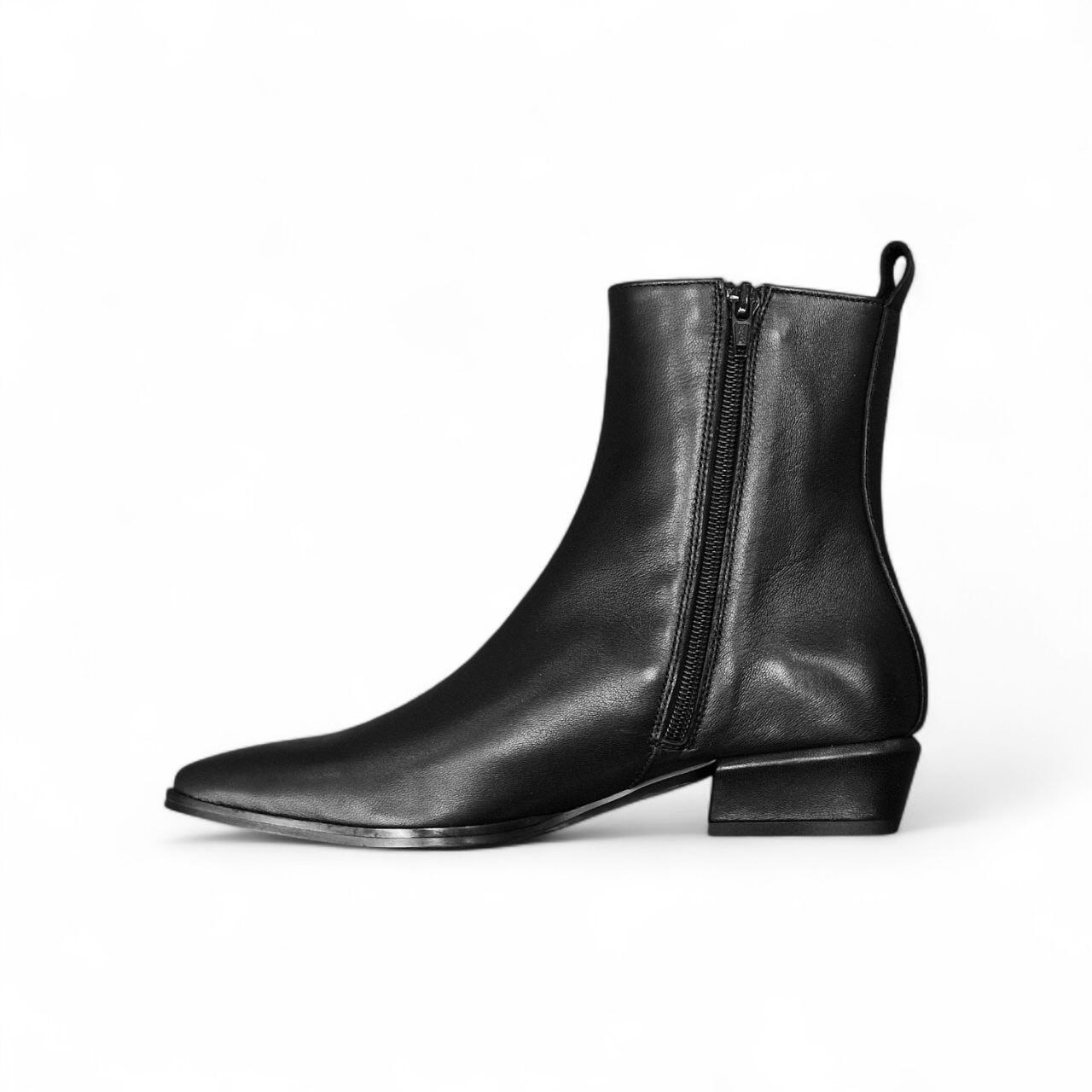 Stivaletti Camperos in Pelle Nero - Marian - immagine 3